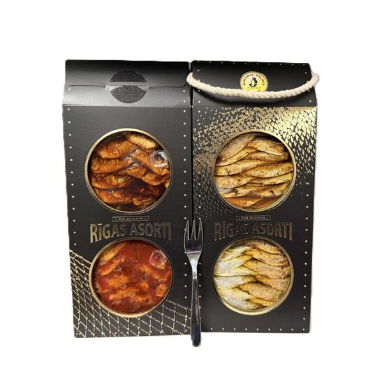 Dāvanu komplekts Rīgas asorti  "Četras garšas" 